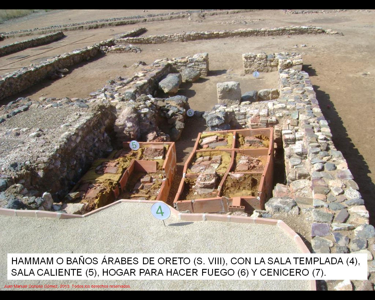 Yacimiento de Oreto y Zuqueca - Baños Arabes, Granatula de Calatrava Yacimiento de Oreto y Zuqueca - Baños Arabes, Granatula de Calatrava