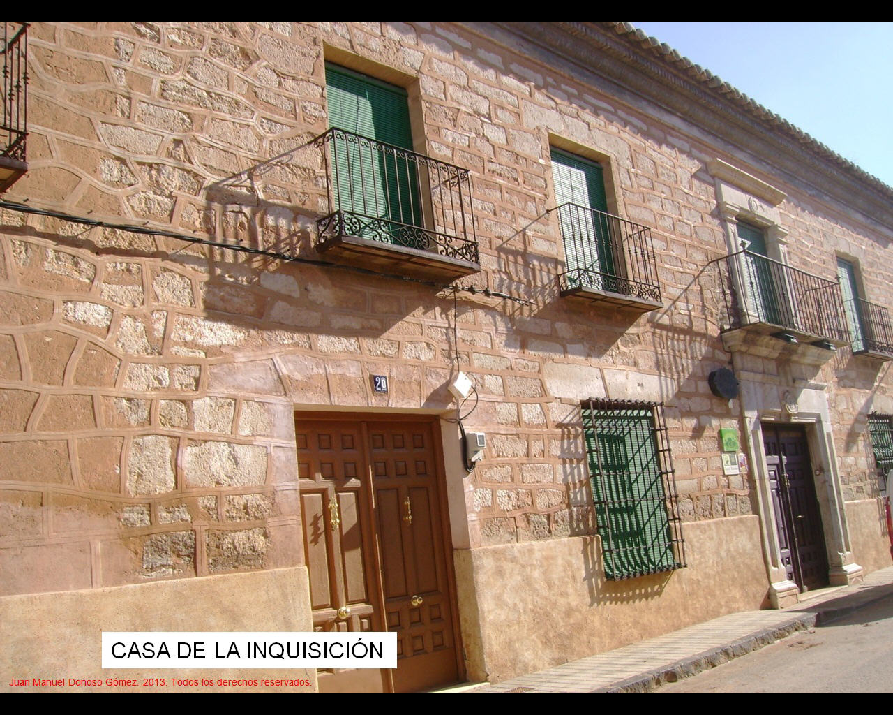 Casa de la Inquisición, Granatula de Calatrava Casa de la Inquisición, Granatula de Calatrava